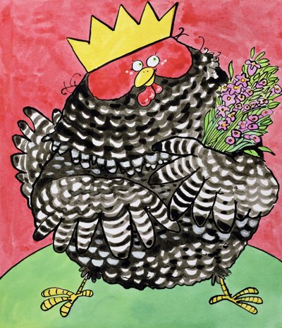 Hen, 1998 by Maylee Christie